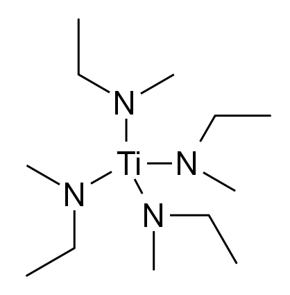 Tetrakis(ethylmethylamido) titanium (TEMATi)